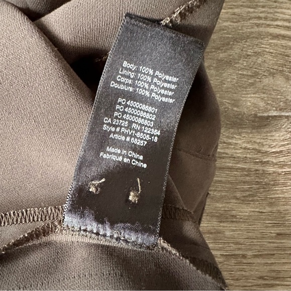 Sz 2 Aritzia BABATON Howitt Button Down Dress in Olive - Picture 13 of 13